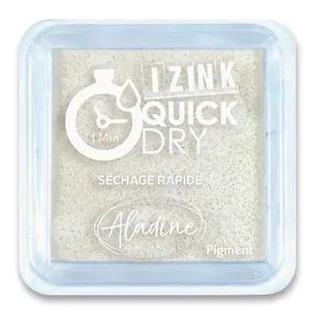 Stempelkissen Aladine Izink Quick Dry weiß